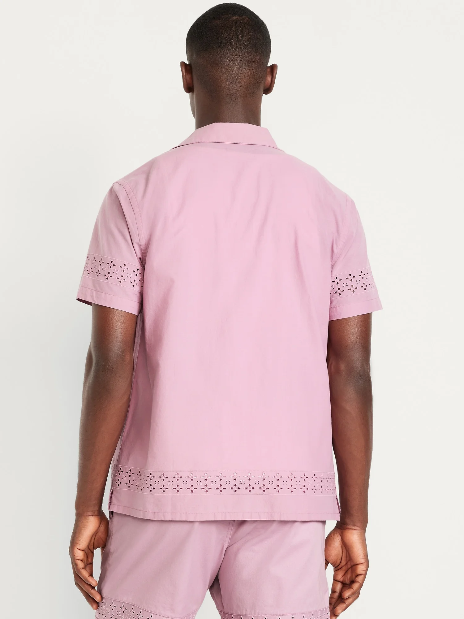 OLD NAVY Áo Sơ Mi Tay Ngắn Nam
