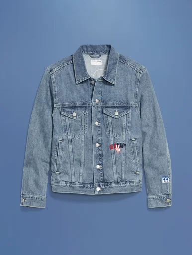 OLD NAVY Áo Khoác Jean Nam