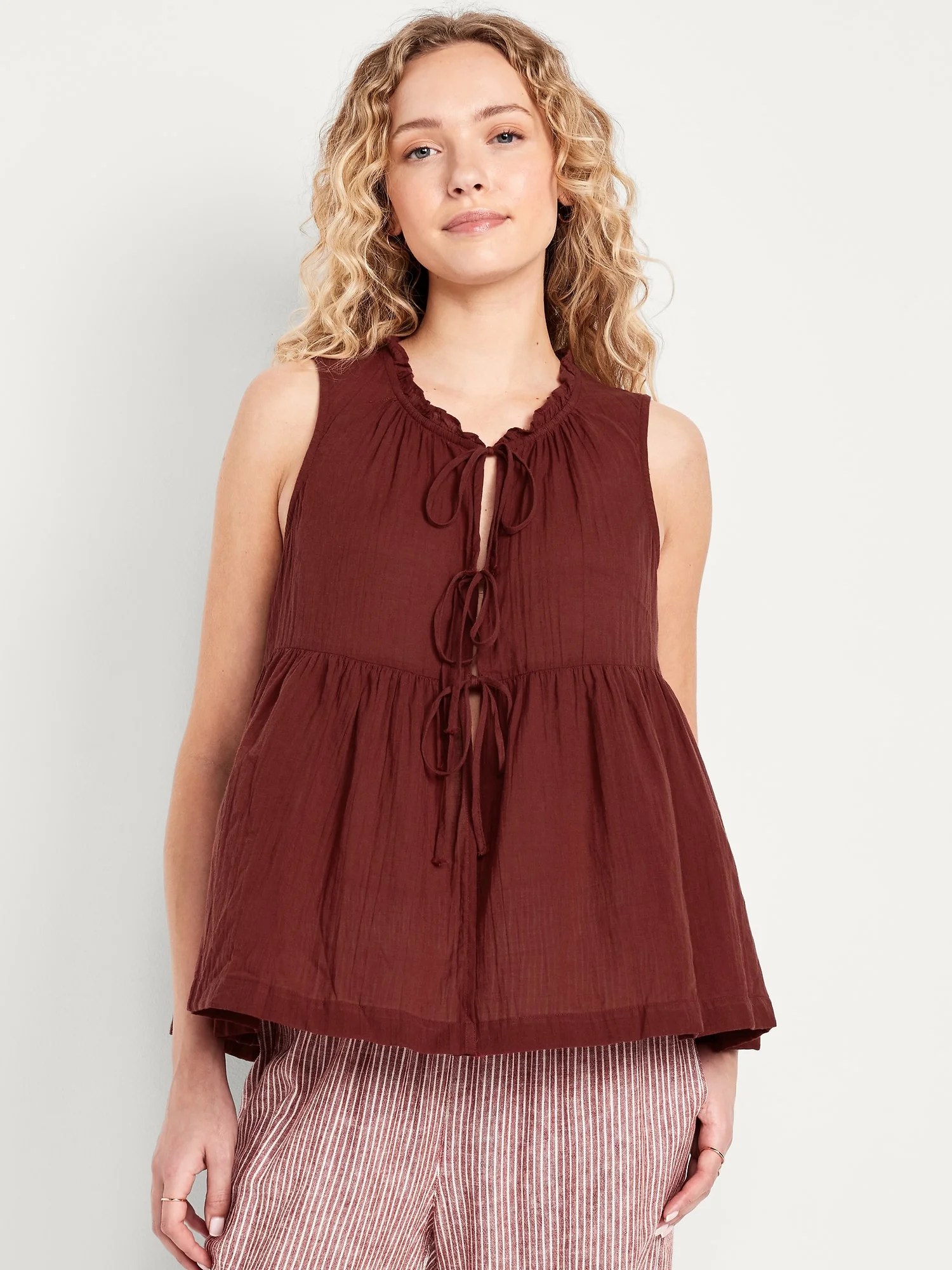OLD NAVY Áo Kiểu Không Tay Nữ