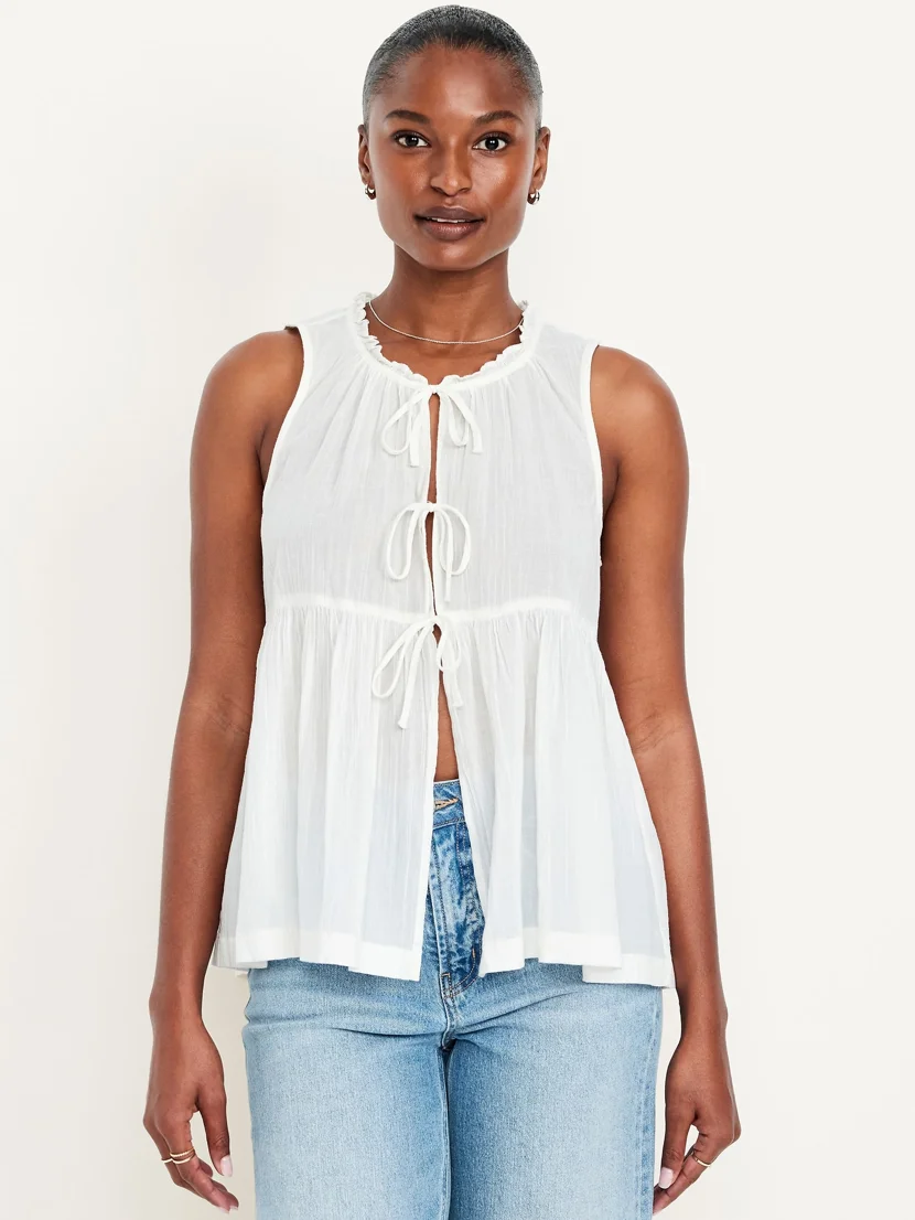 OLD NAVY Áo Kiểu Không Tay Nữ
