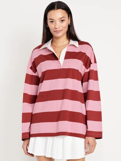 OLD NAVY Áo Thun Tay Dài Nữ - Oversize
