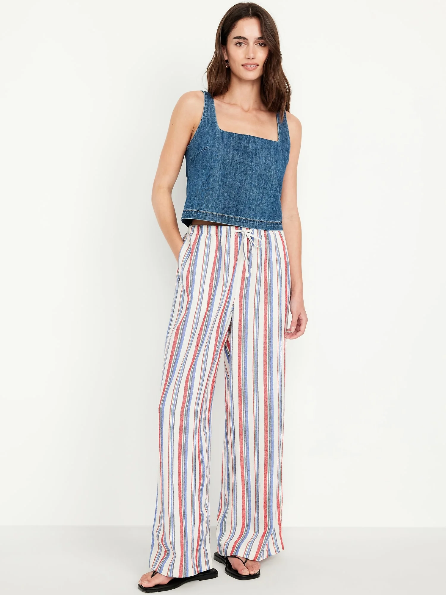 OLD NAVY Quần Dài Nữ - Wide Leg
