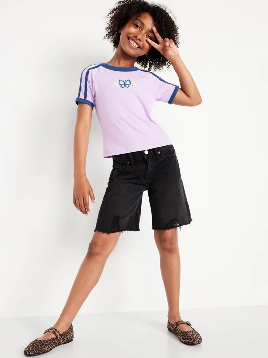 OLD NAVY Quần Jean Ngắn Trẻ Em