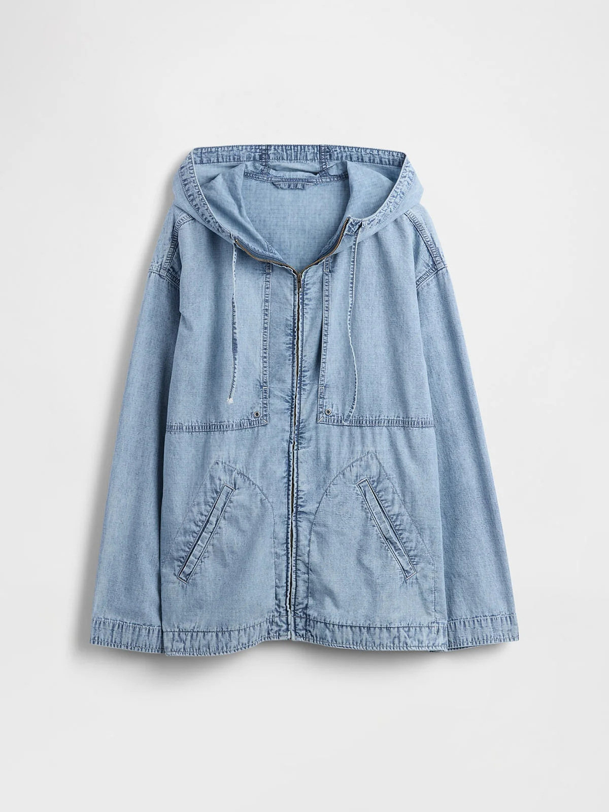 GAP Áo Khoác Denim Nam - Oversized