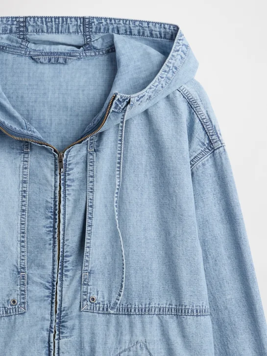 GAP Áo Khoác Denim Nam - Oversized