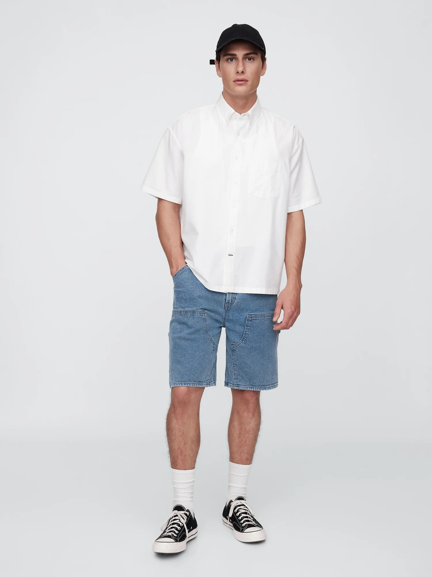 GAP Quần Shorts Jean Nam