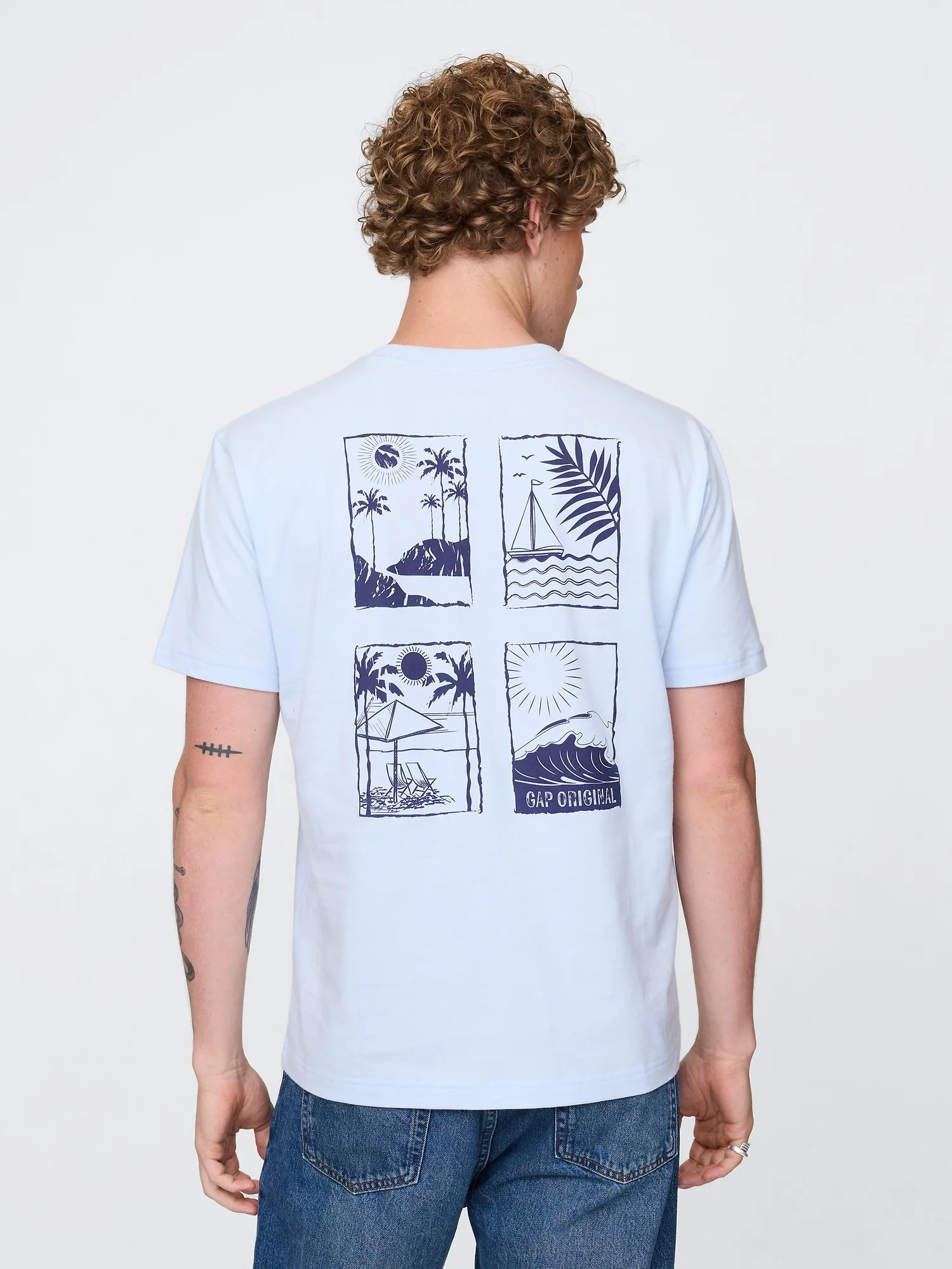 GAP Áo Thun Nam - Relaxed