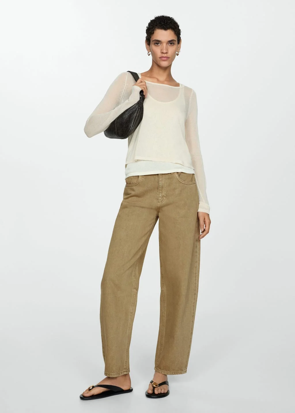 MANGO Quần Jeans Nữ Bet