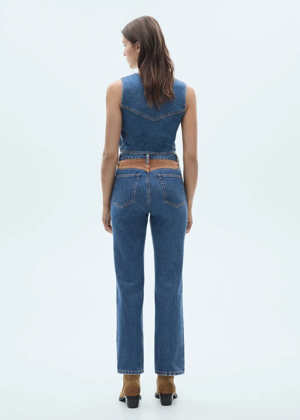 MANGO Quần Jeans Nữ Bannack