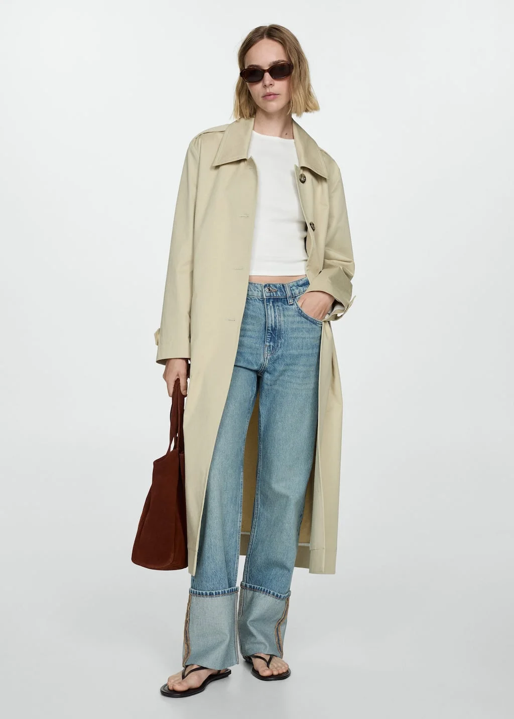 MANGO Quần Jeans Nữ Alison