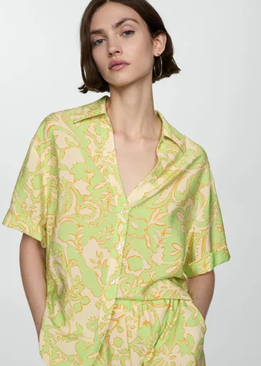 MANGO Áo Sơ Mi Nữ Clavel