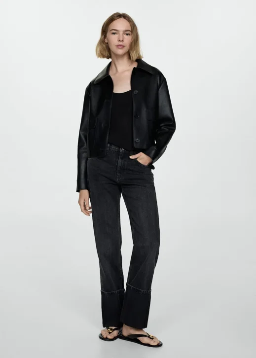 MANGO Quần Jeans Nữ Alison