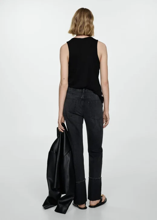 MANGO Quần Jeans Nữ Alison