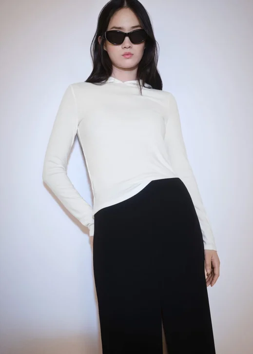 MANGO Áo Thun Nữ Daniela