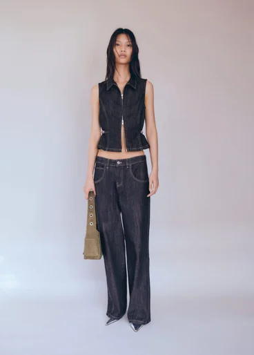 MANGO Quần Jeans Nữ Pina
