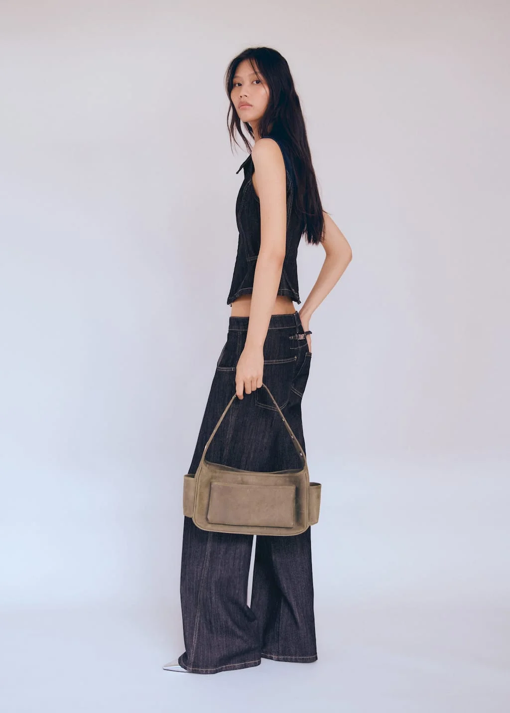 MANGO Quần Jeans Nữ Pina
