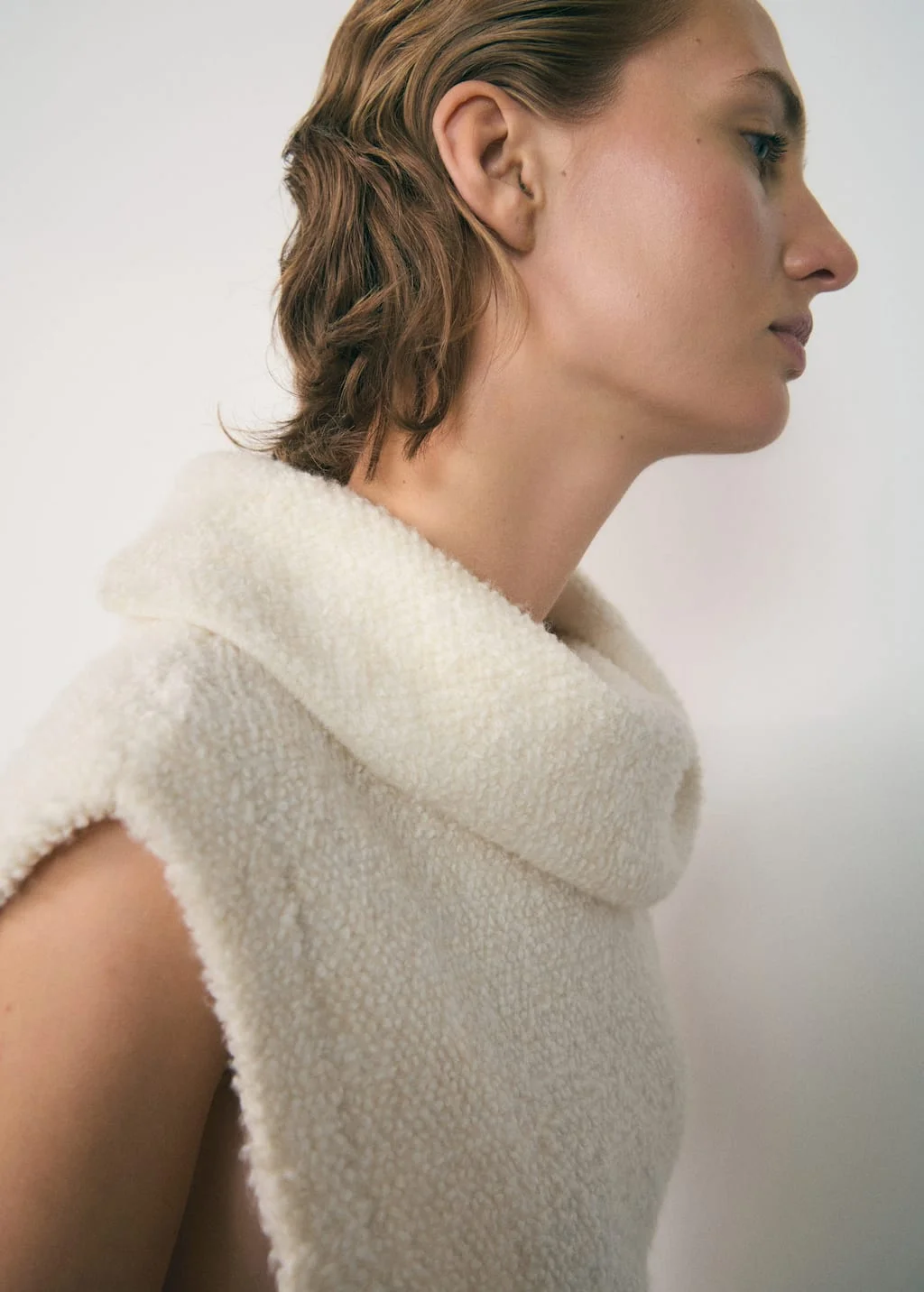 MANGO Áo Kiểu Nữ Collar
