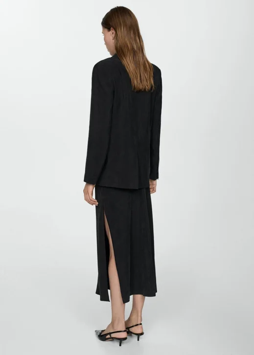MANGO Áo Vest Nữ Su
