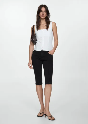 MANGO Quần Jeans Nữ Lora