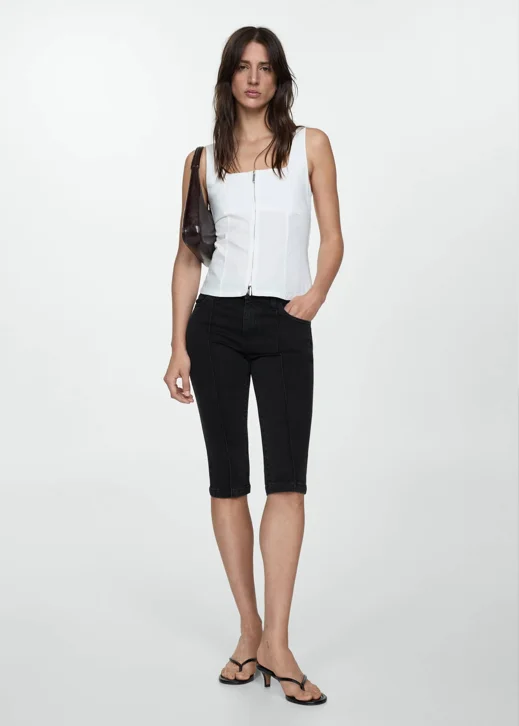 MANGO Quần Jeans Nữ Lora