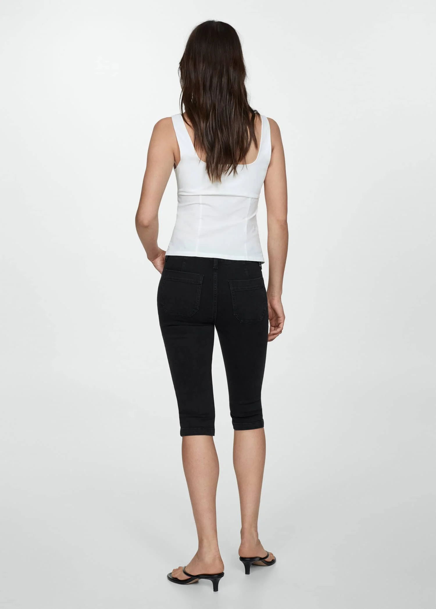 MANGO Quần Jeans Nữ Lora