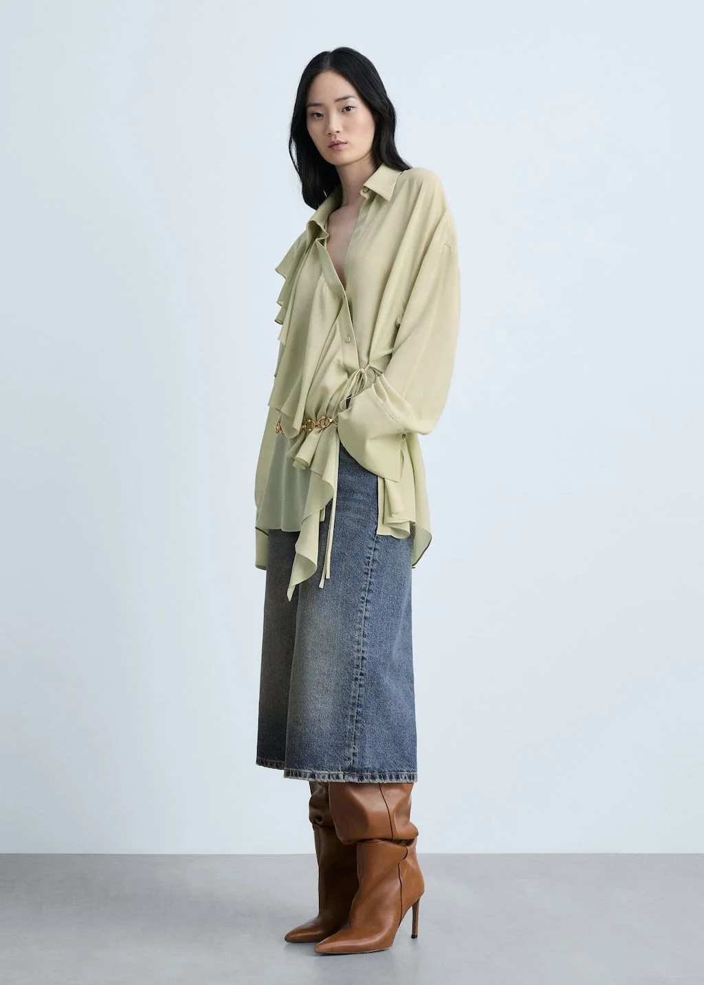 MANGO Quần Ngắn Nữ Hazel