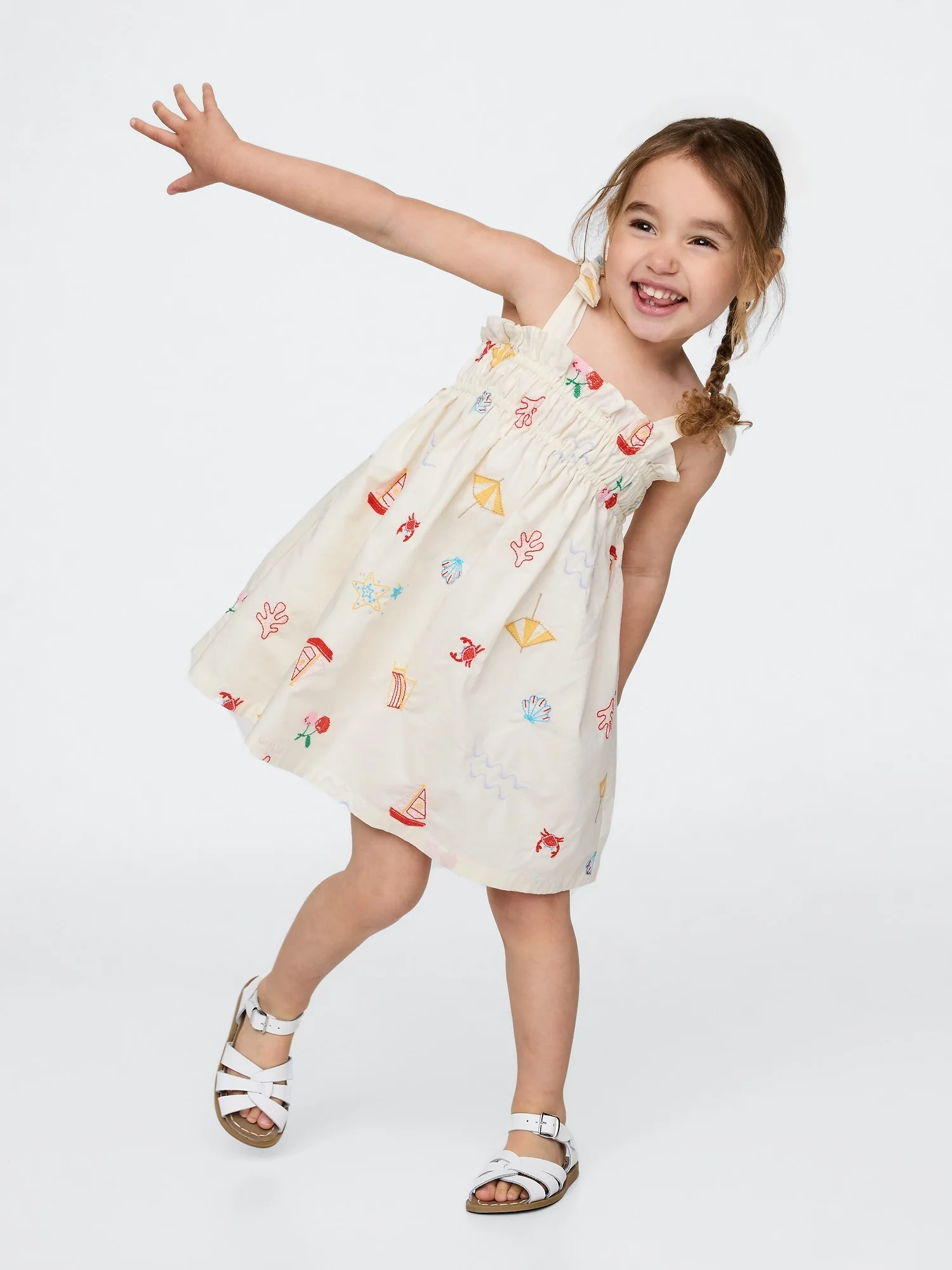GAP Đầm Vải Em Bé