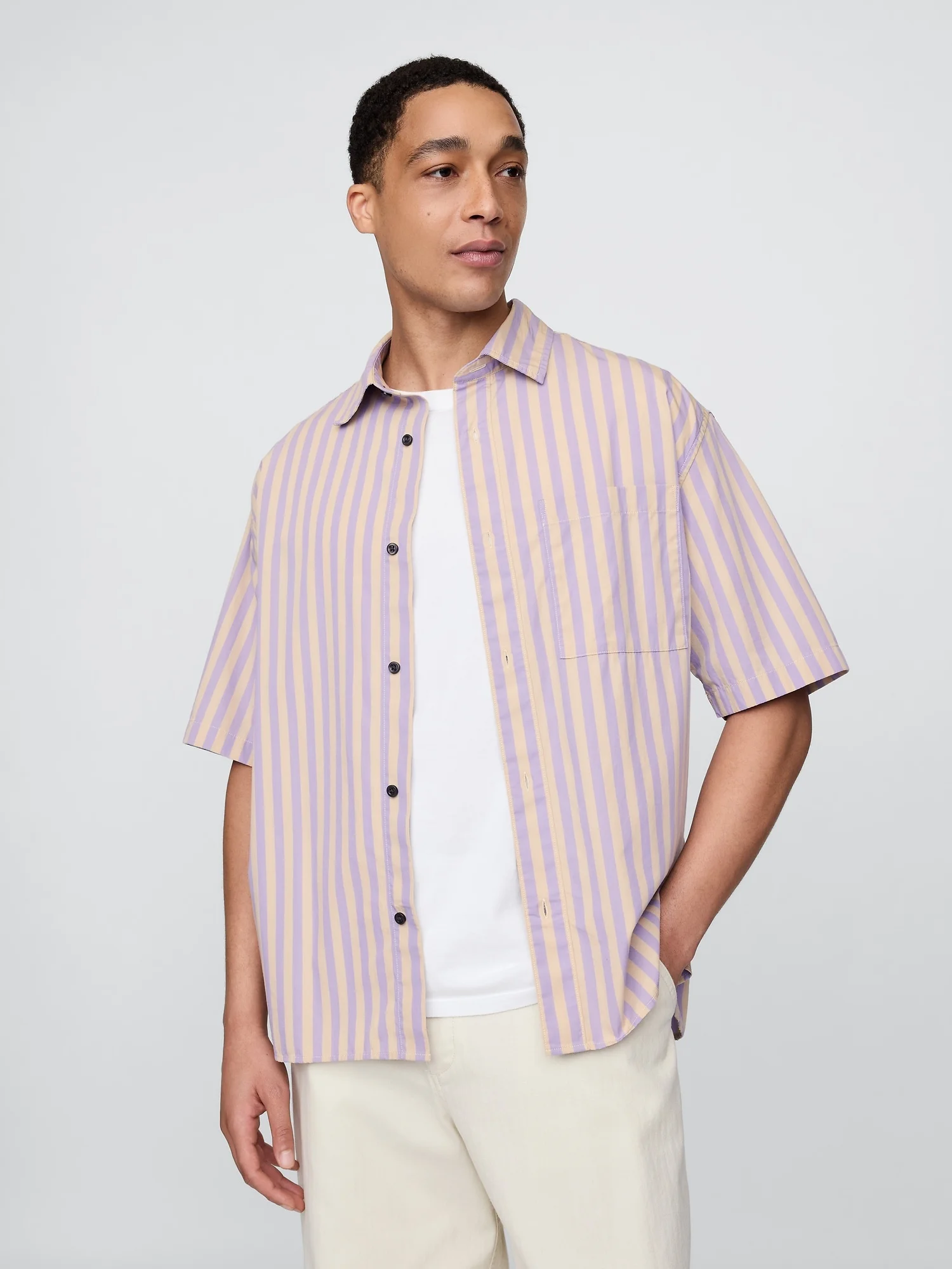 GAP Áo Sơ Mi Nam - Oversized