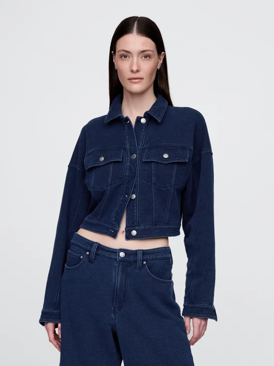 GAP Áo Khoác Jeans Nữ