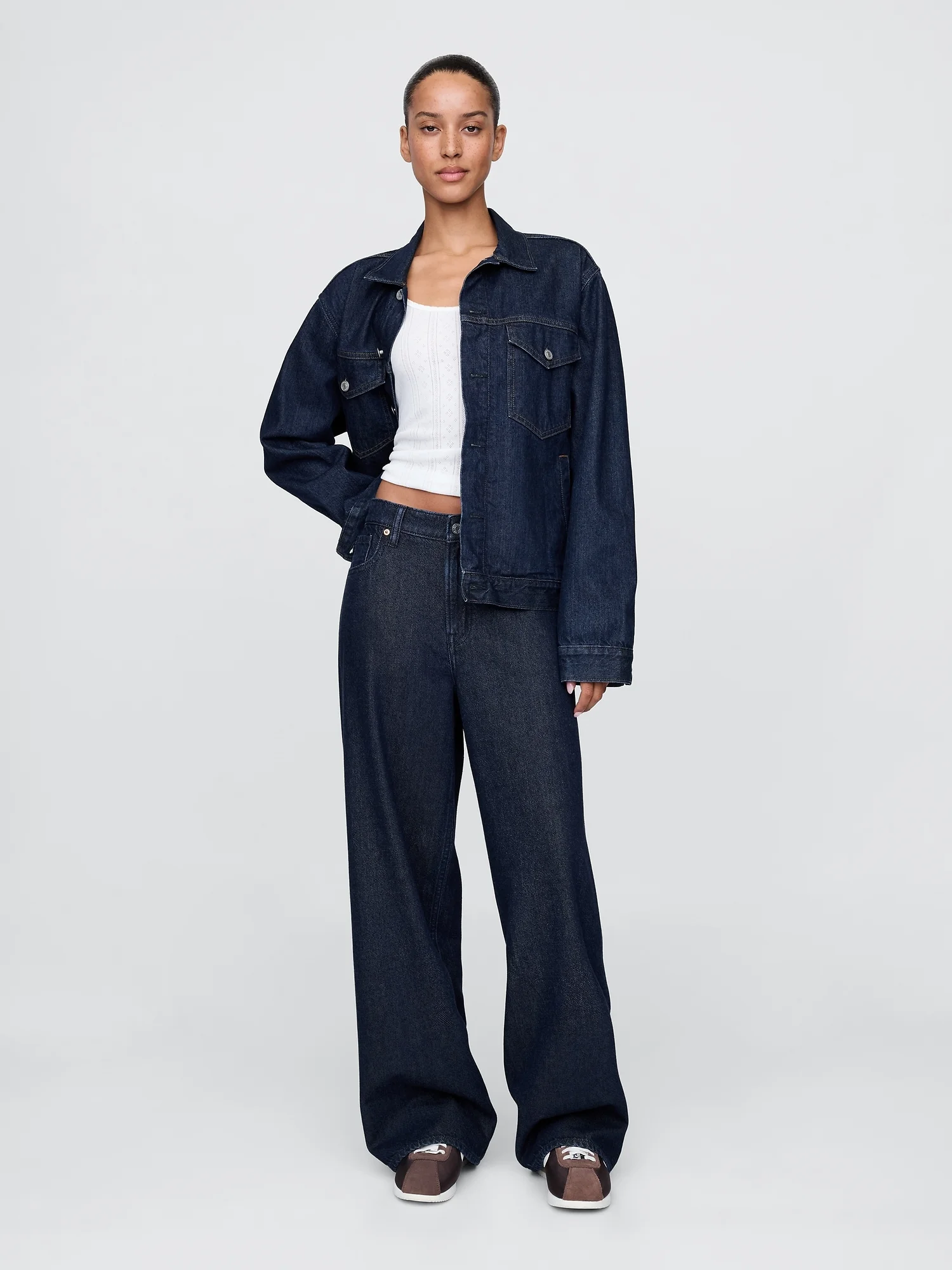 GAP Quần Jeans Nữ - Baggy