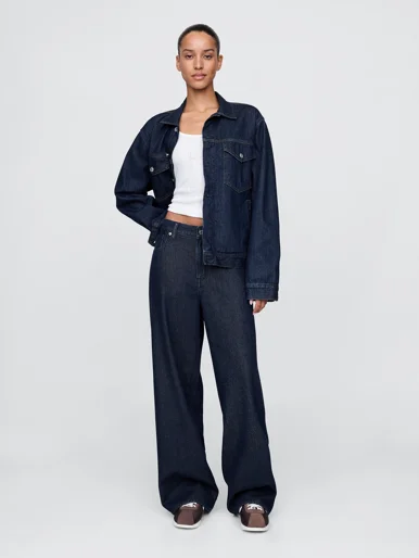 GAP Quần Jeans Nữ - Baggy