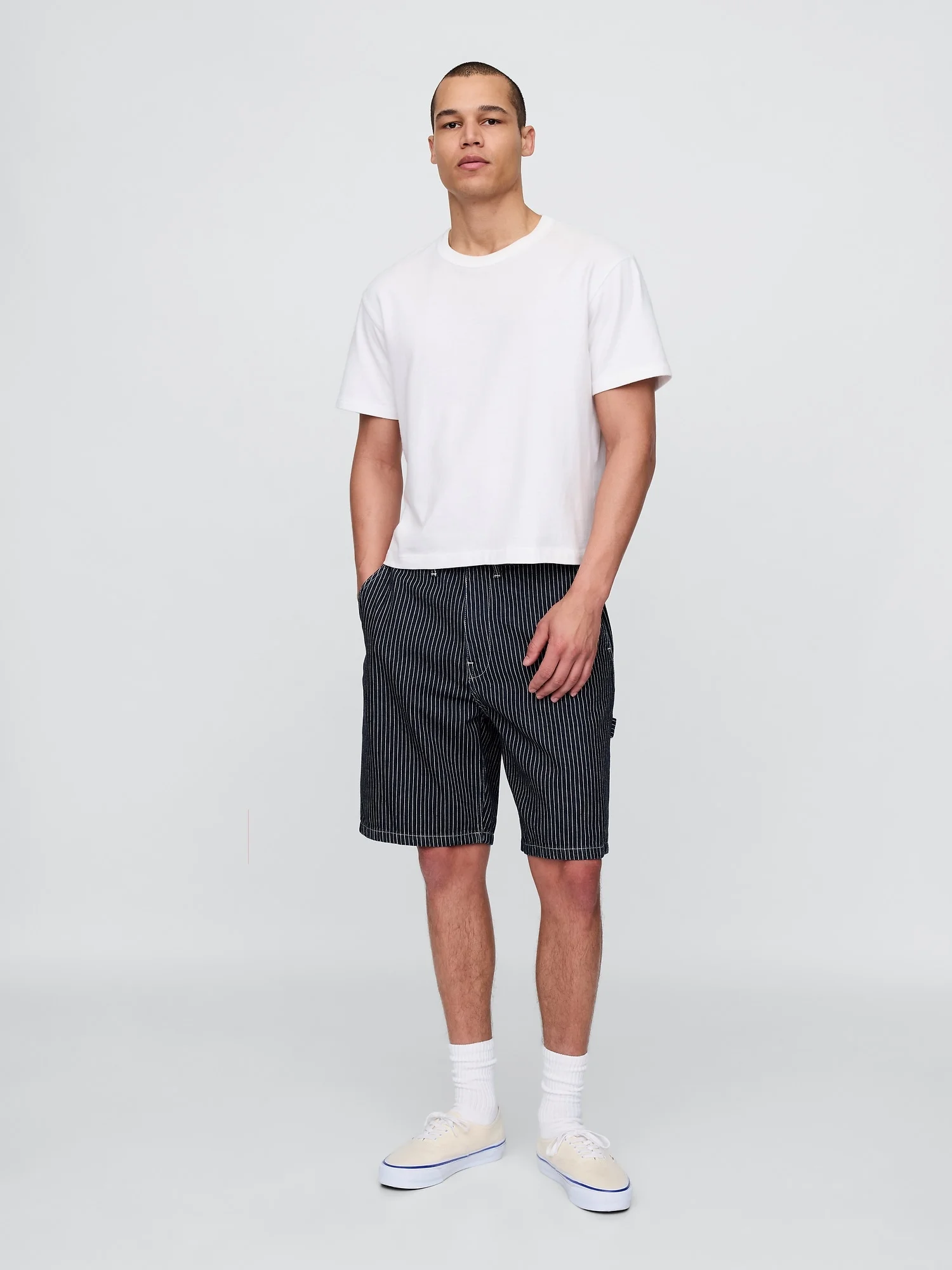 GAP Quần Shorts Jean Nam - Loose