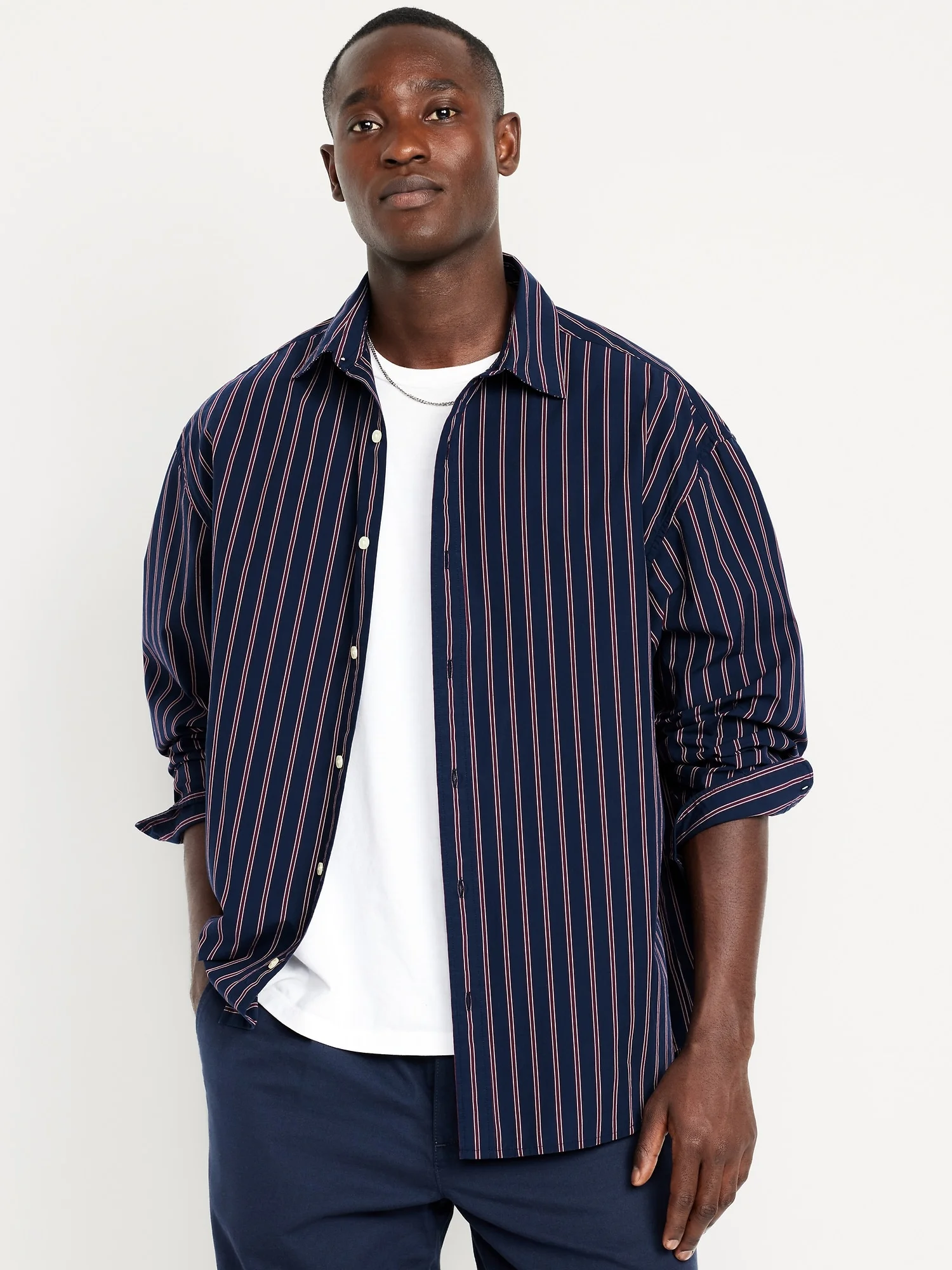 OLD NAVY Áo Sơ Mi Nam - Oversized