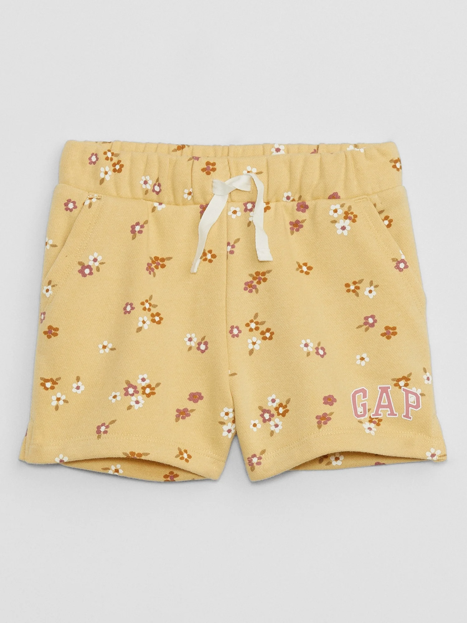 GAP Quần Short Thun Em Bé Gái Toddler - Logo