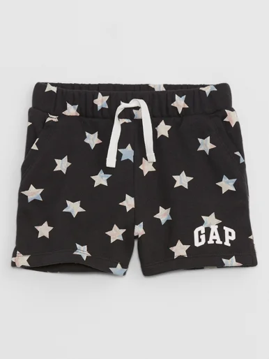 GAP Quần Short Thun Em Bé Gái Toddler - Logo