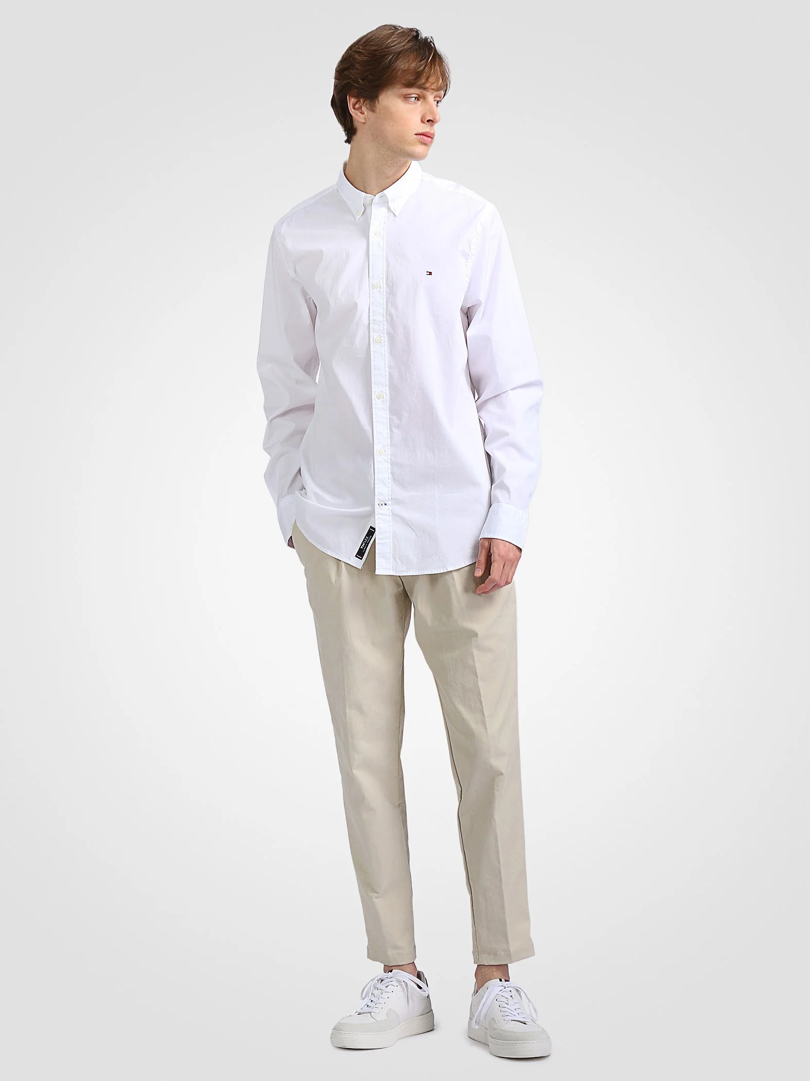 TOMMY HILFIGER Áo Sơ Mi Nam Tay Dài Core SLim Poplin Shirt