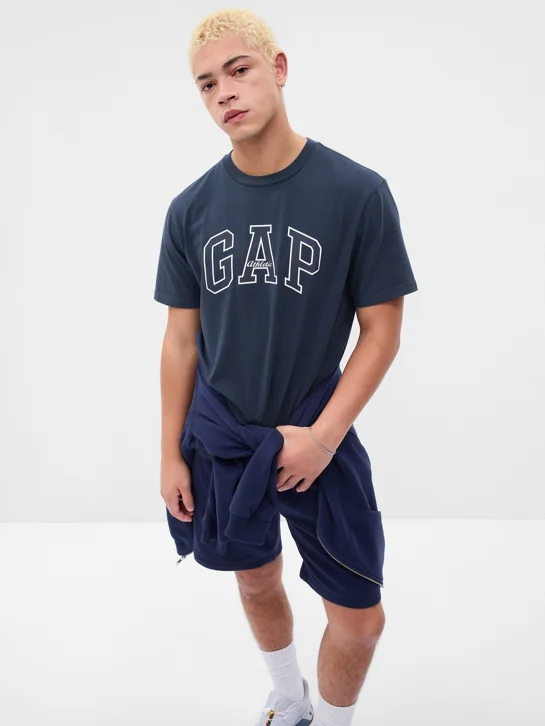 GAP Áo Thun Tay Ngắn Nam - Logo