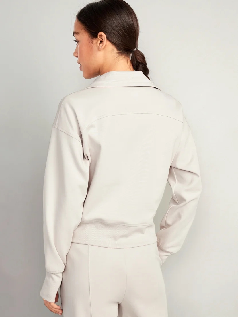 OLD NAVY Áo Khoác Nữ Dynamic Fleece Half Zip