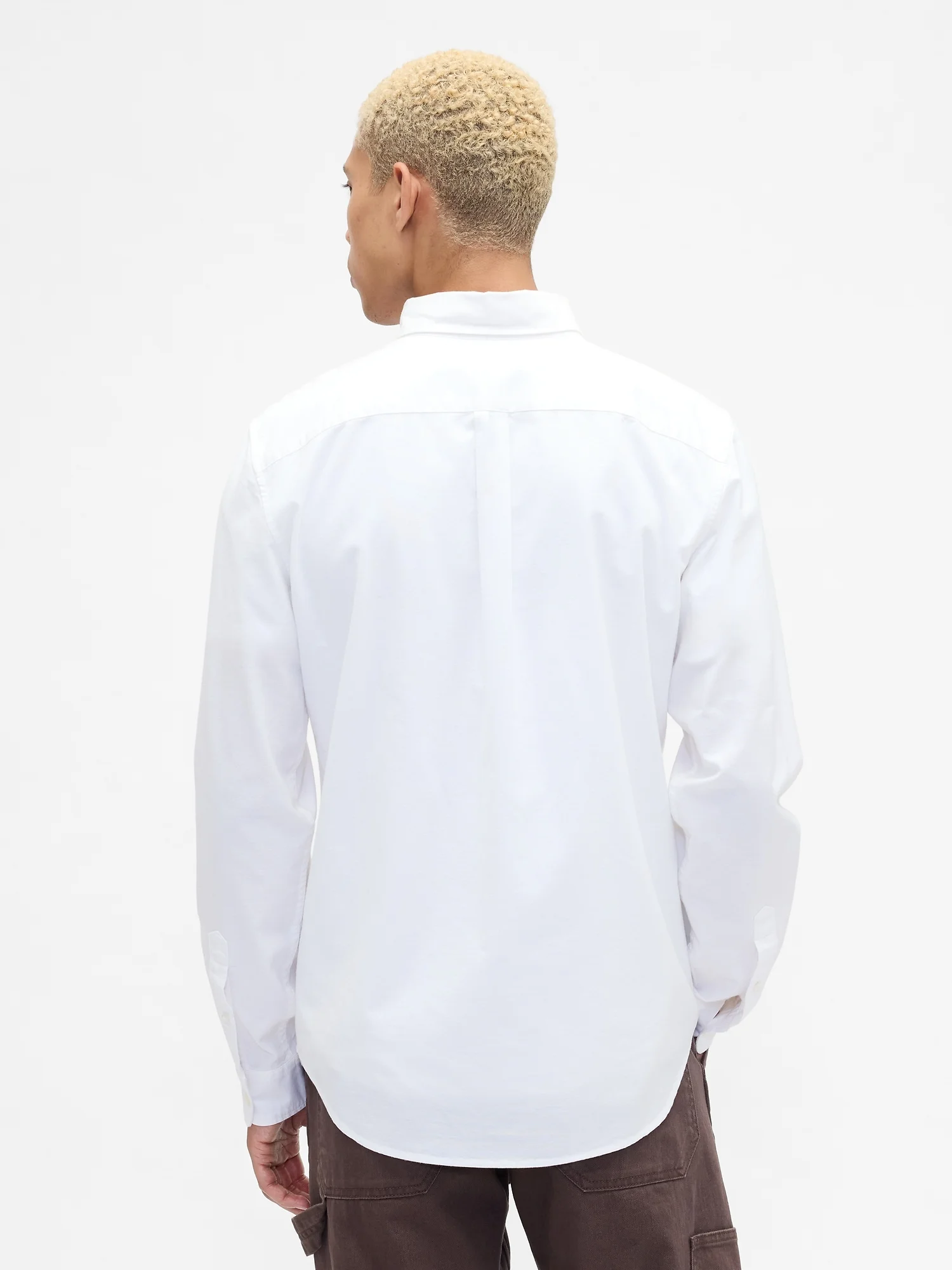 GAP Áo Sơ Mi Tay Dài Nam - Standard Fit