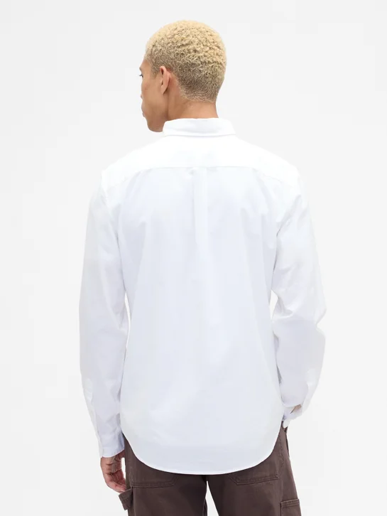 GAP Áo Sơ Mi Tay Dài Nam - Standard Fit