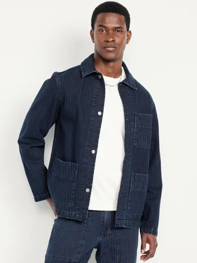 OLD NAVY Áo Khoác Jean Nam
