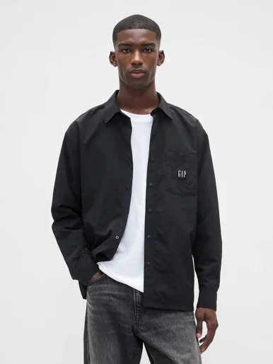 GAP Áo Sơ Mi Nam - Oversized