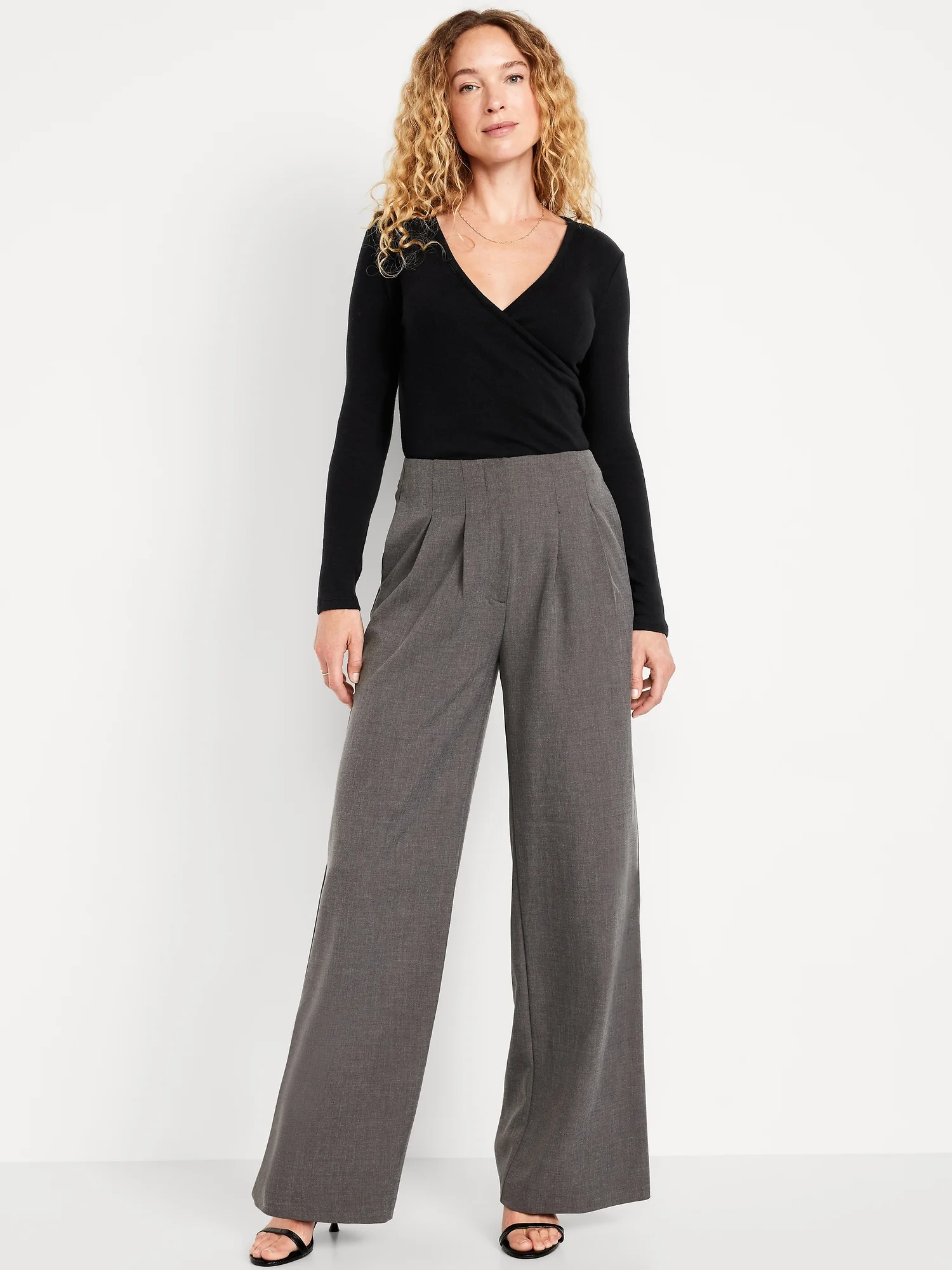 OLD NAVY Quần Dài Nữ - Wide Leg
