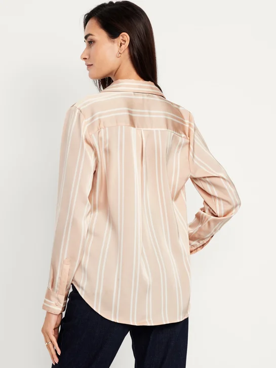 OLD NAVY Áo Sơ Mi Tay Dài Nữ