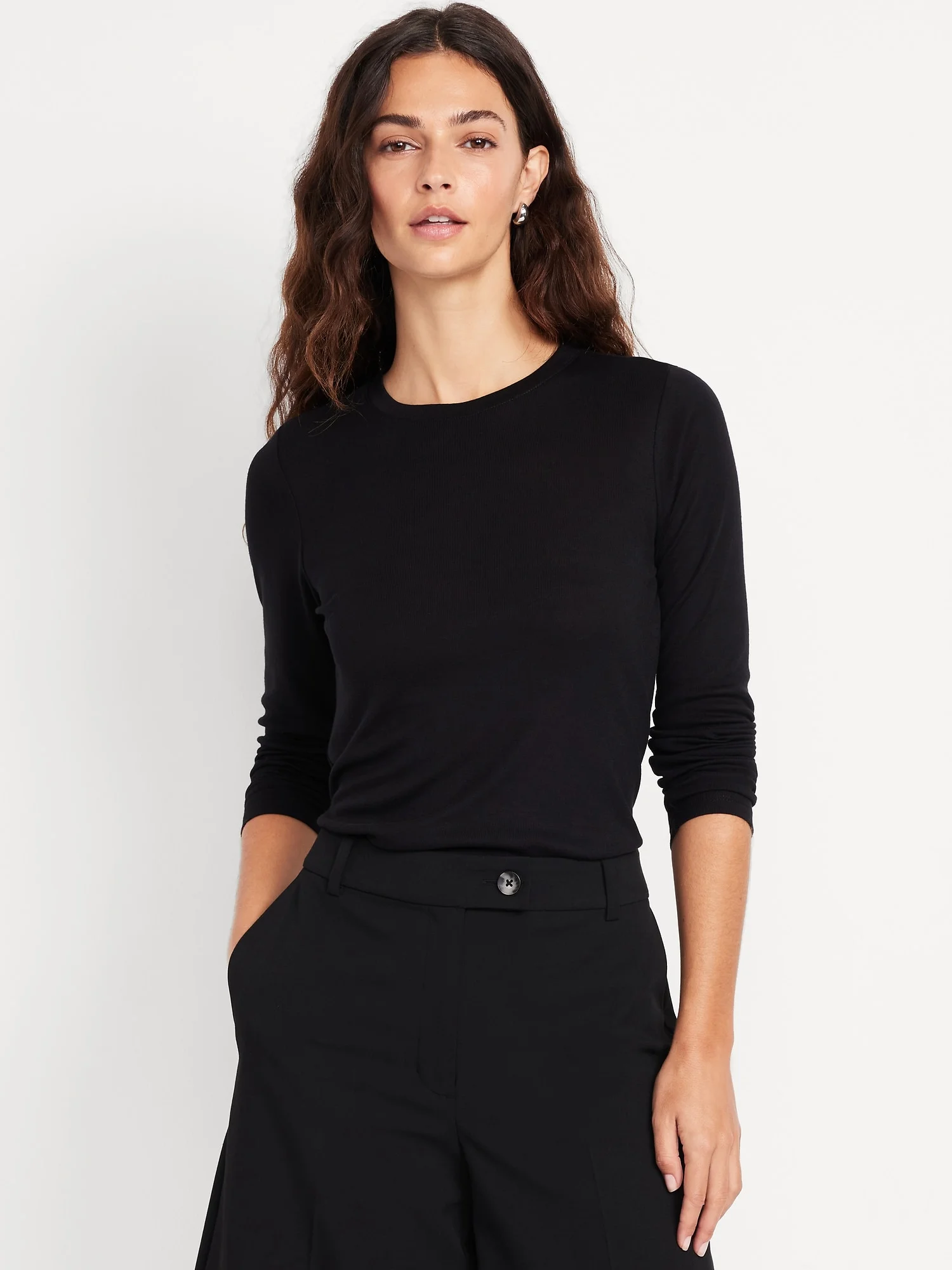 OLD NAVY Áo Thun Tay Dài Nữ