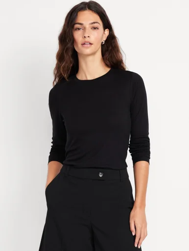OLD NAVY Áo Thun Tay Dài Nữ