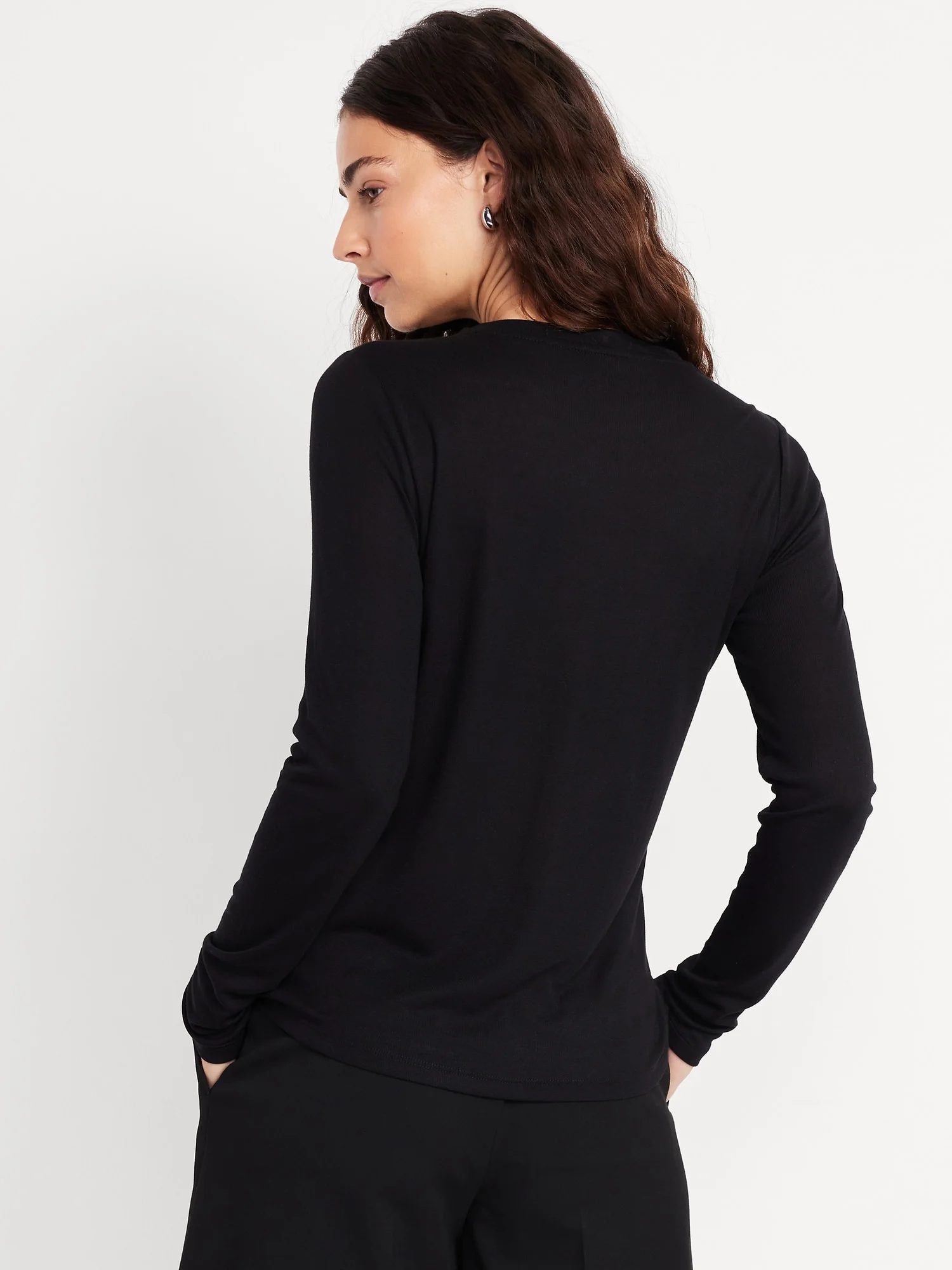 OLD NAVY Áo Thun Tay Dài Nữ