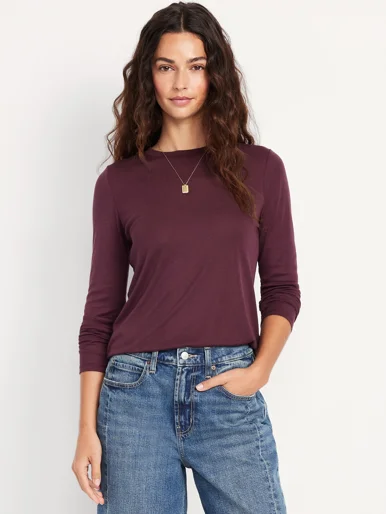 OLD NAVY Áo Thun Tay Dài Nữ