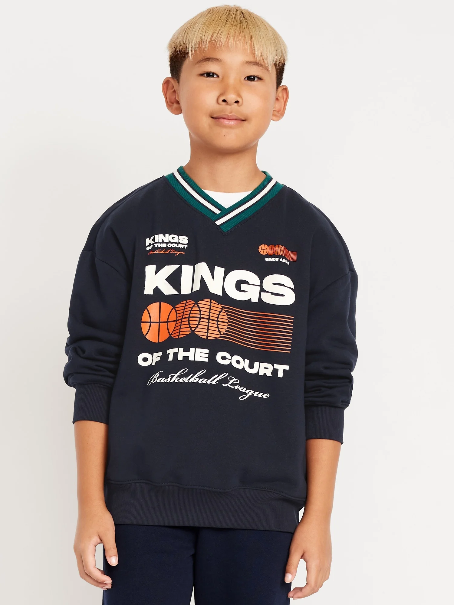 OLD NAVY Áo Chui Đầu Trẻ Em - Oversized