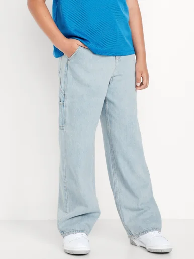 OLD NAVY Quần Jean Dài Trẻ Em - Baggy